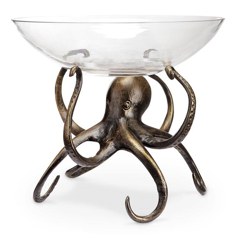 Spi Octopus Bowl - 10 X 12 X 12 inches