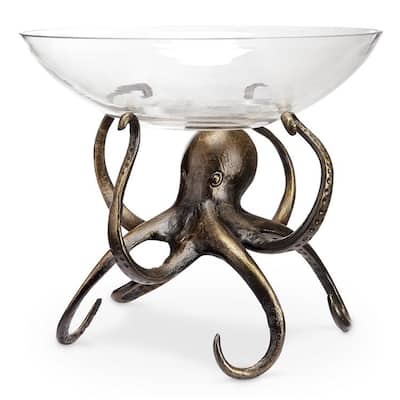 Spi Octopus Bowl - 10 X 12 X 12 inches
