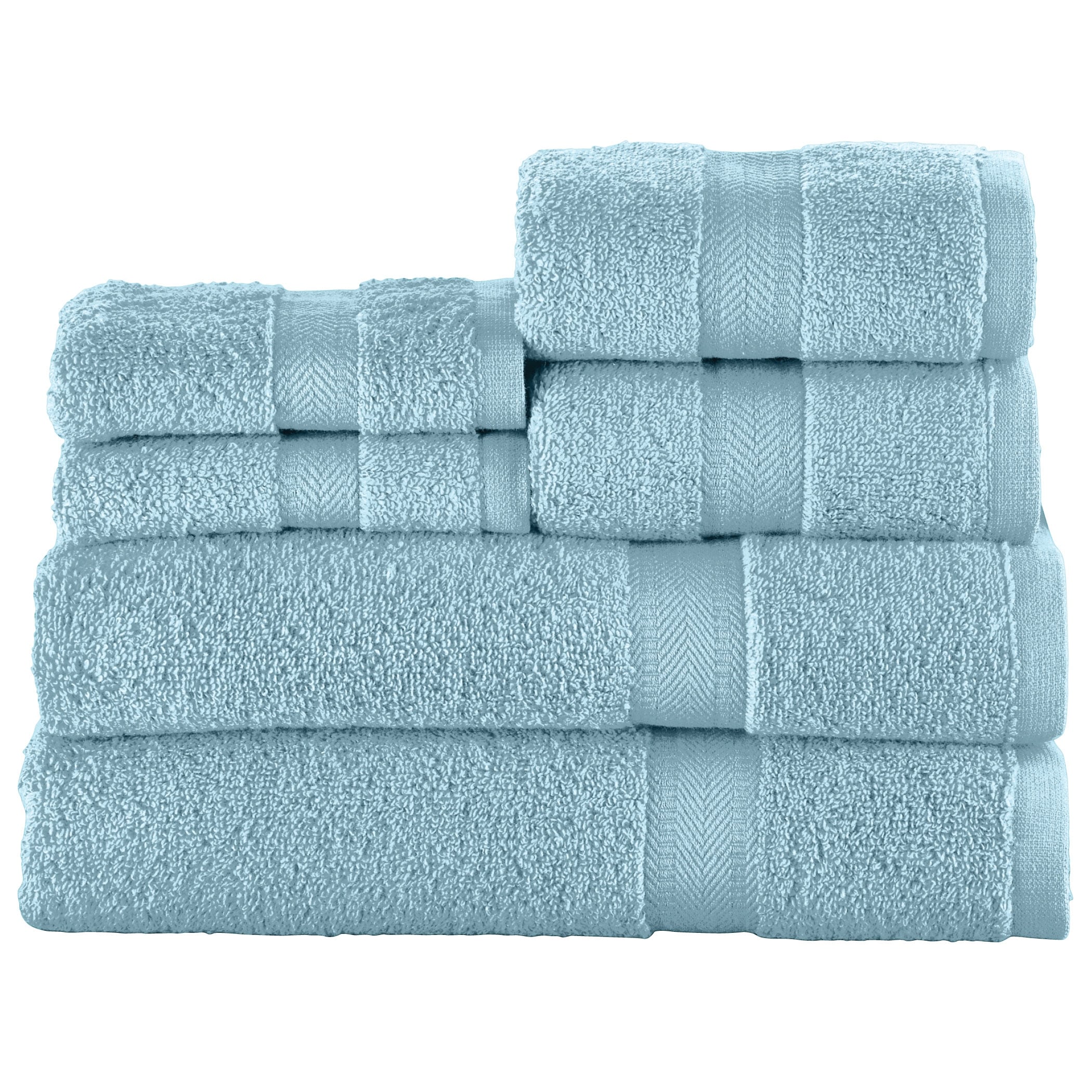 Truly Soft Zero Twist 6 Piece Towel Set - Towel Set - On Sale - Bed Bath &  Beyond - 32254996