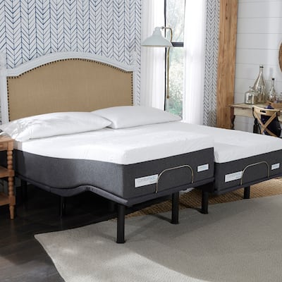 ComforPedic from BeautyRest 12-inch NRGel Mattress and Adjustable Bed Set