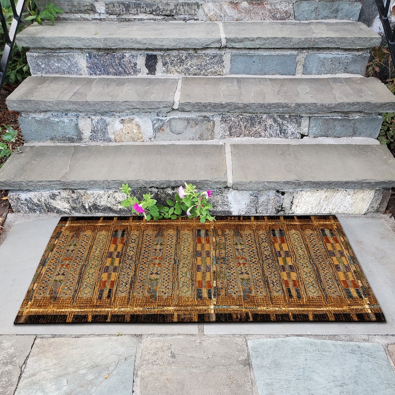 Liora Manne Marina Tribal Stripe Indoor/Outdoor Rug