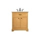 preview thumbnail 6 of 8, Elegant Lighting VF15030WH Americana 30" Free Standing Single Basin