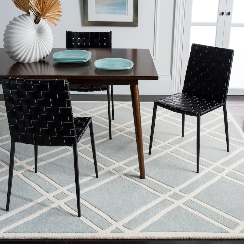 SAFAVIEH Handmade Chatham Geronda Modern Moroccan Wool Rug