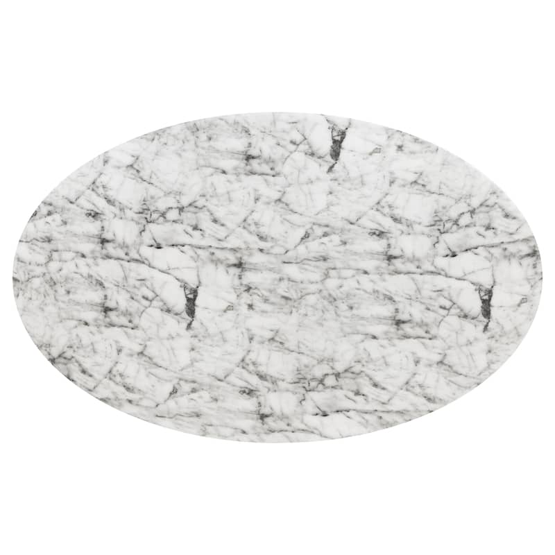 Poly and Bark Trevi Oval Coffee Table