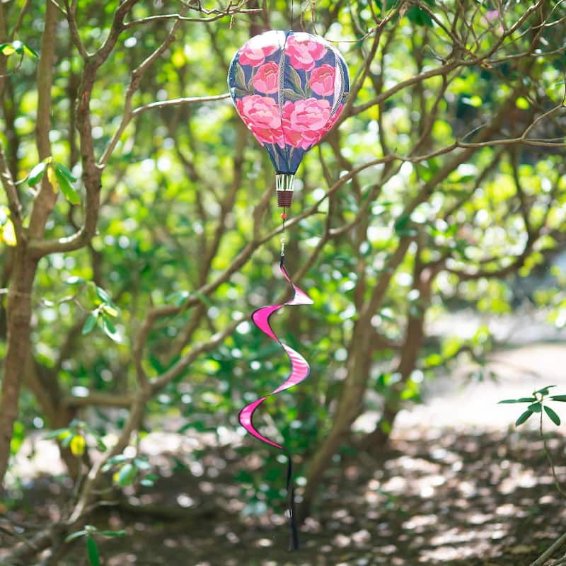 55" Peony Garden Welcome Balloon Spinner