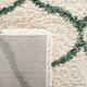 SAFAVIEH Hudson Shag Ogee Trellis 2-inch Thick Area Rug