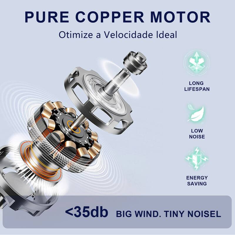 42" Flush Mount Ceiling Fan with Lights and Remote Control, Quiet DC Motor