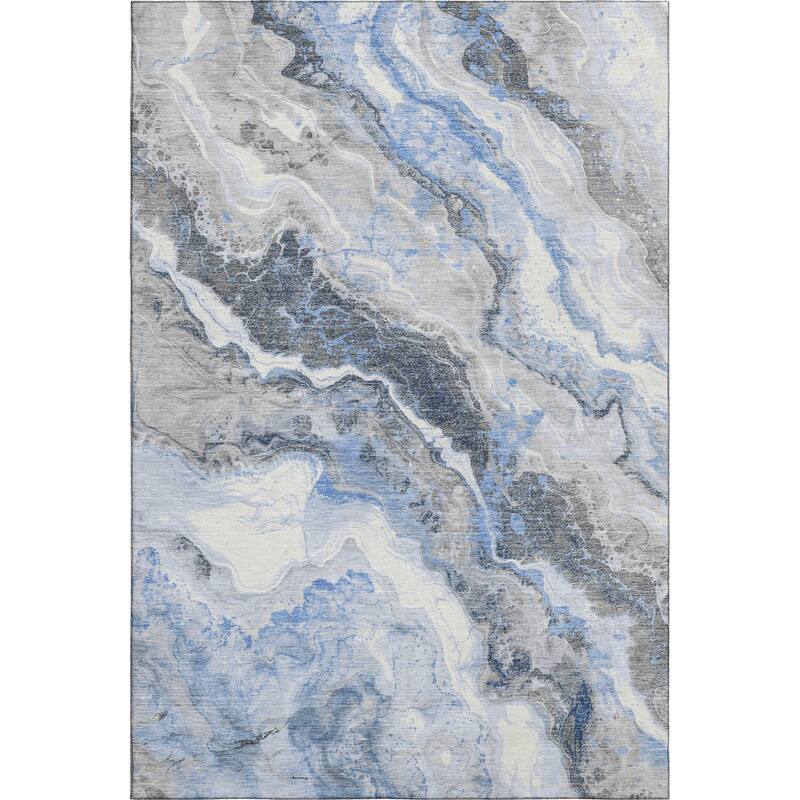 Premium Washable Super Soft Abstract Marble Mayfield Rug