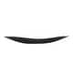 preview thumbnail 2 of 3, Chiseled Texture Black Iron Elongated Tray, Small - 2H x 20W x 5D