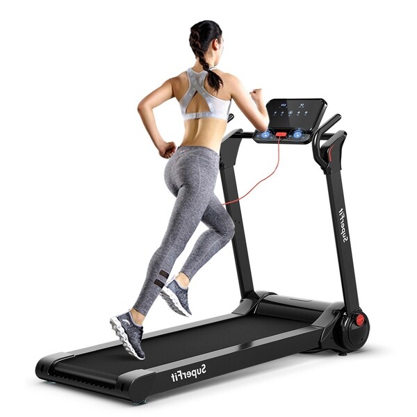 Gymax online folding treadmill