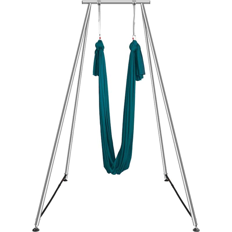 Aerial Yoga Frame with Hammock, 9.67ft Stand for Indoor Outdoor Use