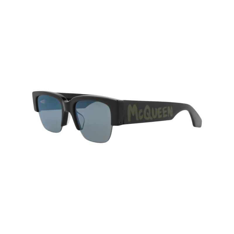 Alexander McQueen Square-Frame Recycled Acetate Sunglasses