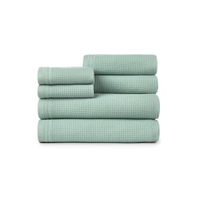 Caro Home Oceana Solid Waffle.