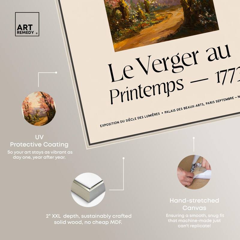 Springtime in Art Canvas by Art Remedy