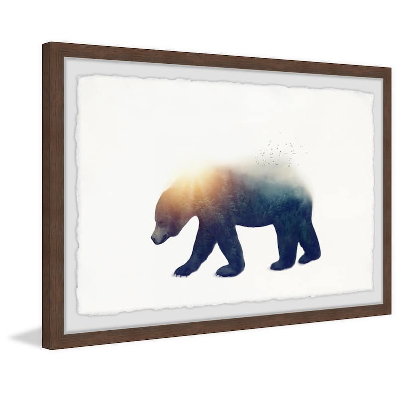 'Sun Bear' Framed Painting Print