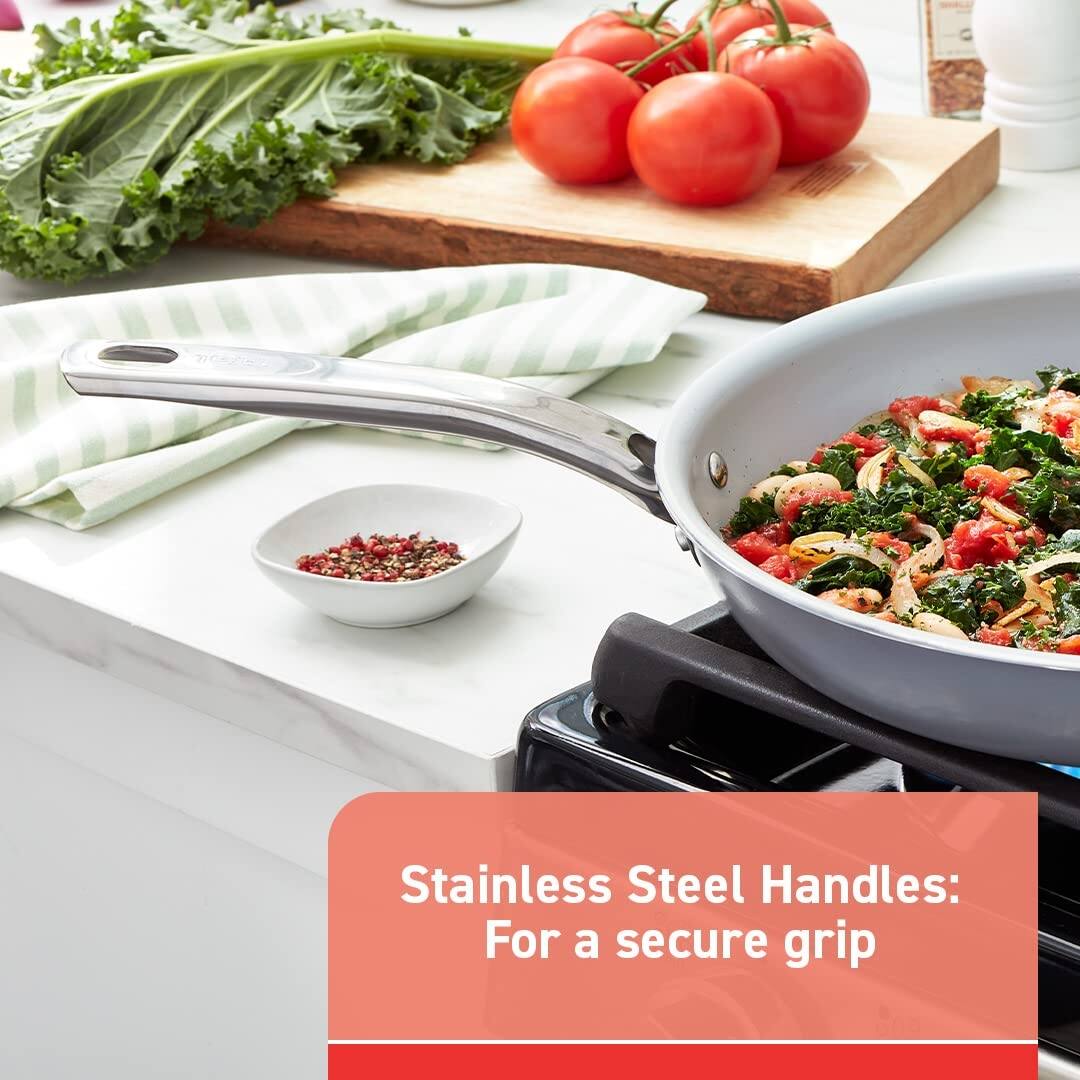 Fresh Gourmet Recycled Aluminum Ceramic Nonstick Cookware Set 12 Piece