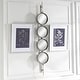 preview thumbnail 3 of 6, Uttermost Button Silver Mirror - 9.875"x 59.875"