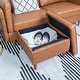 preview thumbnail 7 of 20, Atley Upholstered Ottoman with Storage and Solid Wood Legs