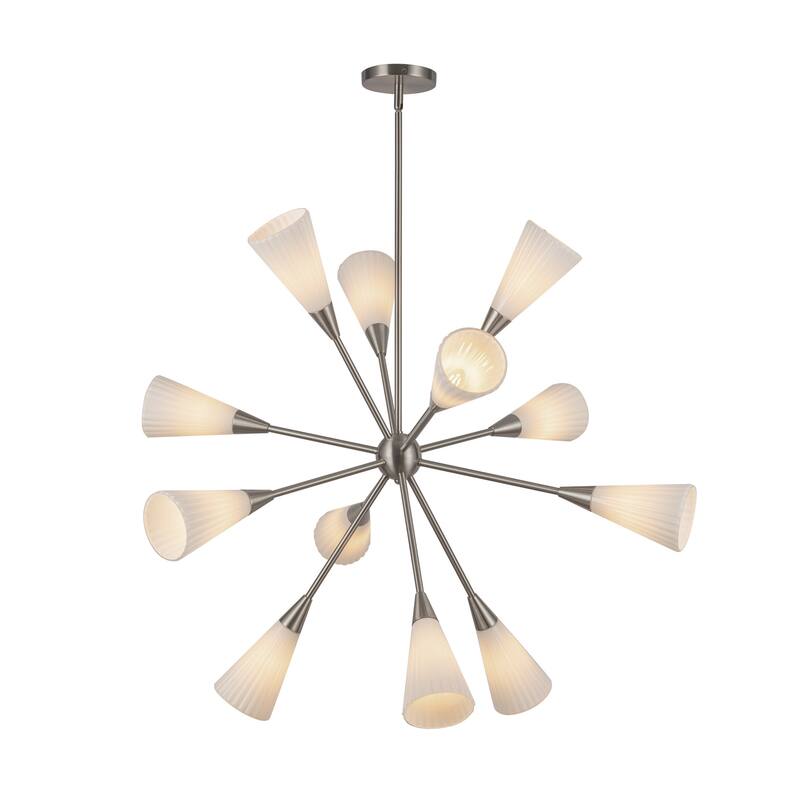Alora Lighting CH462039 Cosmo 12 Light 39" Wide Sputnik Chandelier