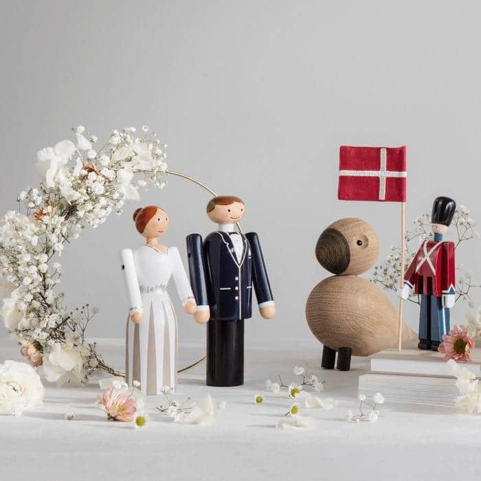 Kay Bojesen Bride, White - H: 6.7"