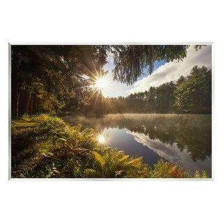 Stupell Lake Nature Landscape Wall Plaque Art Design by Patrick Zephyr ...