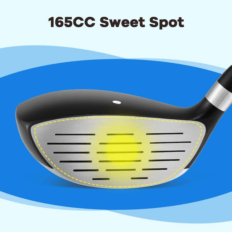 Ultimate 165CC Junior #3 Fairway Wood for Kids with Fiberglass Shaft - See Details