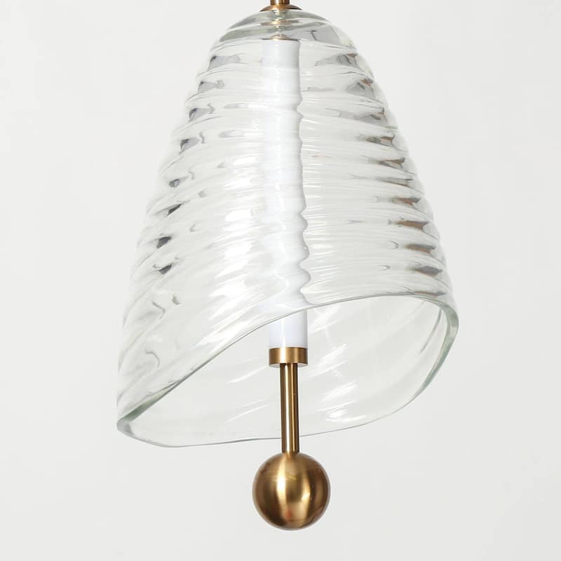 Modern Gold LED 1-Light Pendant Light for Kitchen Island