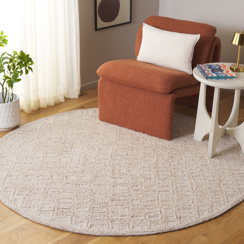 SAFAVIEH Handmade Pine Hamida Modern & Contemporary Wool Rug
