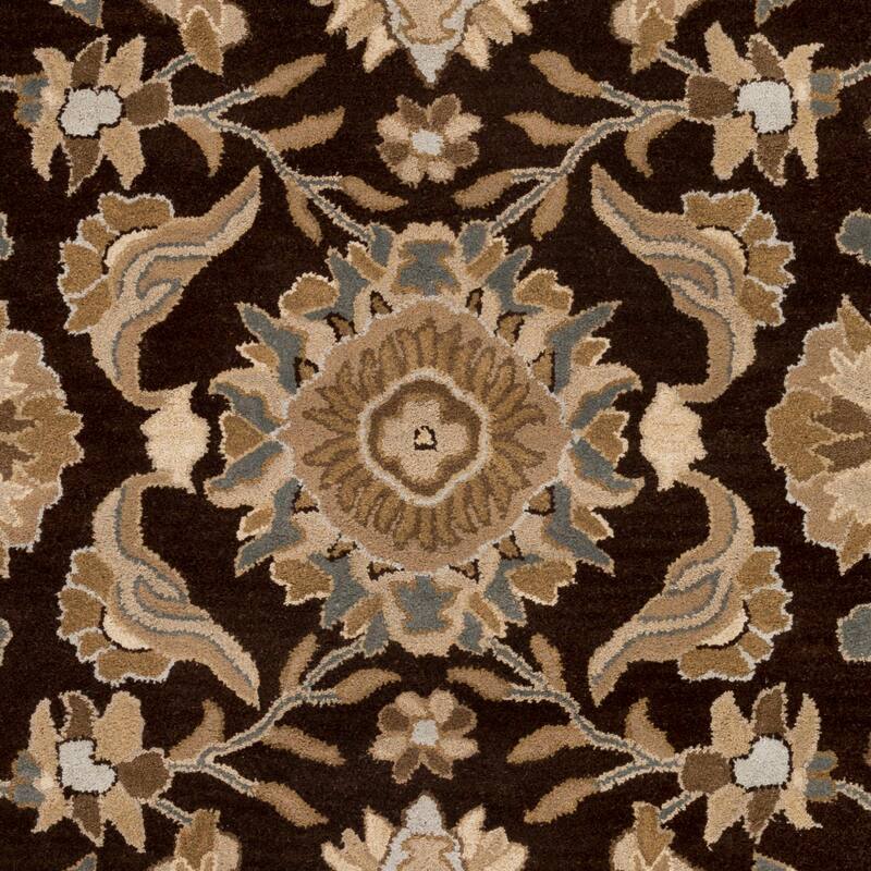 Hand-Tufted Wigton Floral Wool Area Rug