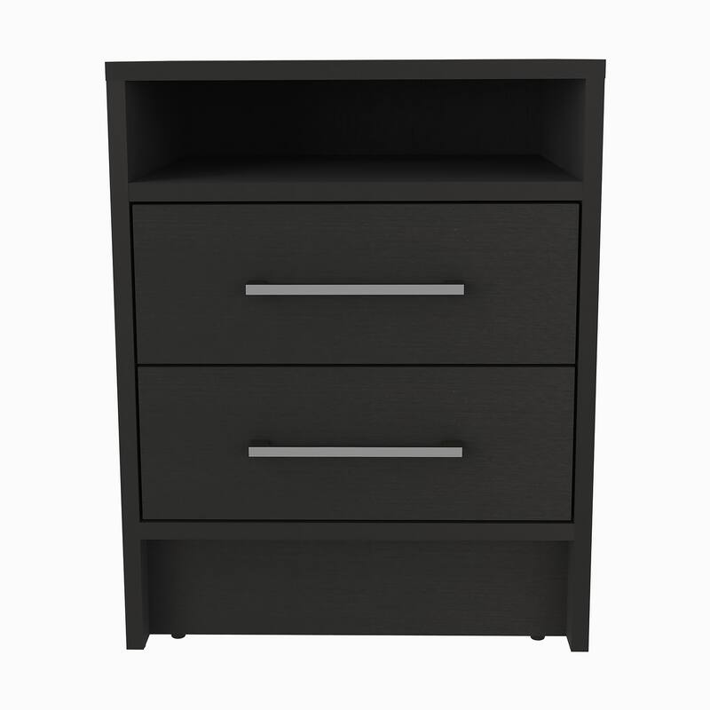 Superior Top Nightstand with Two Drawers