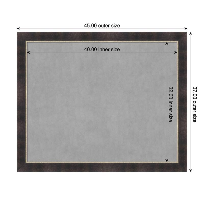 Amanti Art Odin Antique Bronze Framed - 45 x 37 in