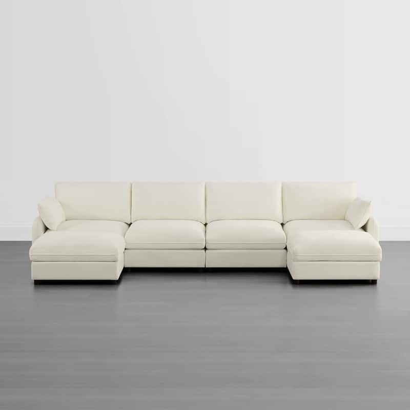 Spruce & Spring Oversized Cloud Modular Sectional Couches for Living Room