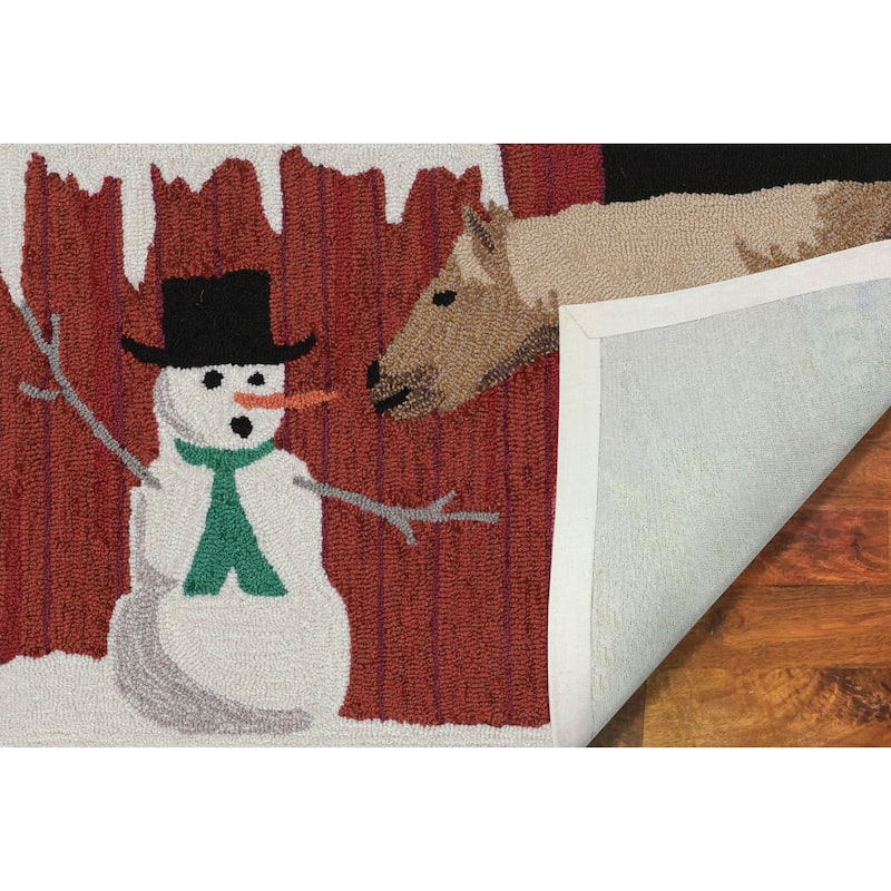 Liora Manne Frontporch Farm To Table Indoor/Outdoor Rug - 2'6" x 4'
