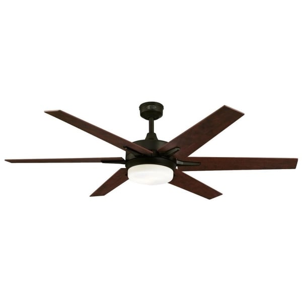 Westinghouse 7207800 Cayuga 2 Light 6 Blade Led Hanging Ceiling Fan Westinghouse 7207800 Cayuga 2 Light 6 Blade Led Hanging Ceiling Fan With Reversible Blades