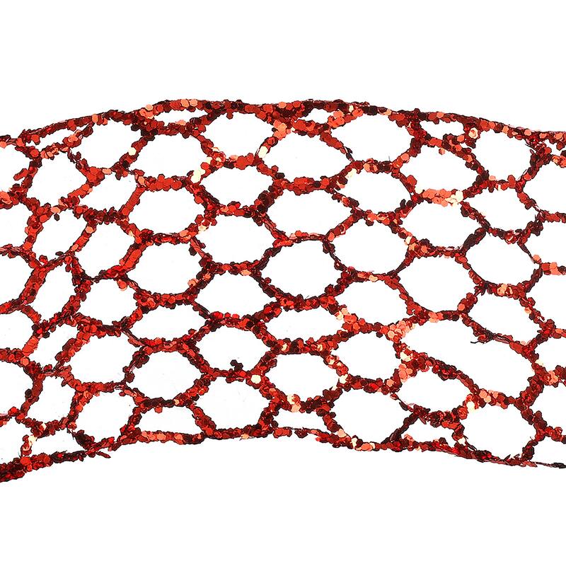72"X6W Sequin Open Weave metallic Garland
