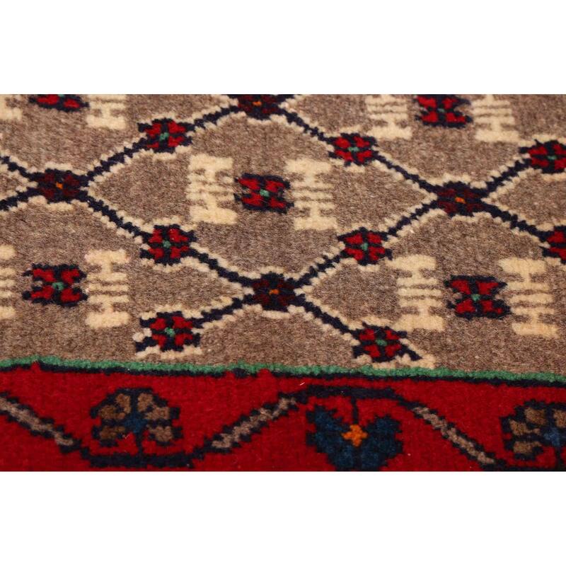 ECARPETGALLERY Hand-knotted Konya Anatolian Taupe Wool Rug - 4'11 x 9'11