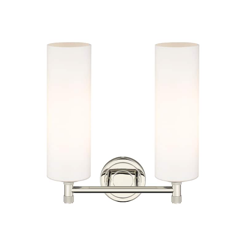Innovations Lighting Crown Point - 2 Light 12" Wall-Mounted Bath Vanity Light
