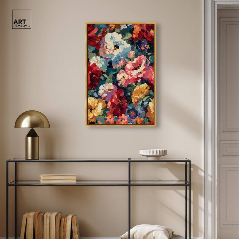 Garden Tapestries I Canvas by Art Remedy