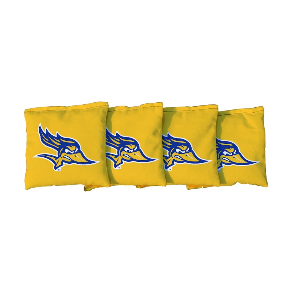 Cal State Bakersfield Roadrunners Yellow Cornhole Bags