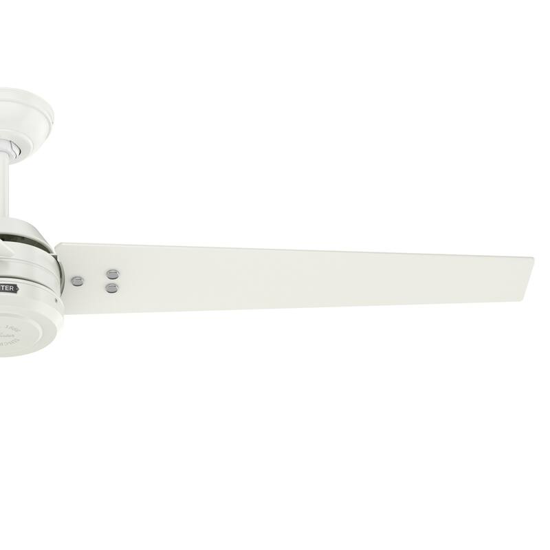 Hunter 60" Cassius ENERGY STAR® Ceiling Fan and Wall Control - Damp Rated - Farmhouse, Transitional, Industrial, Casual