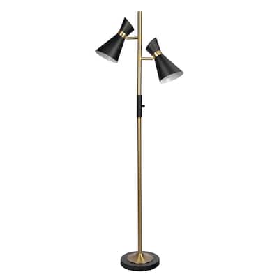Modin Double Spot Adjustable Floor Lamp