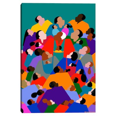 Fatherhood by Synthia SAINT JAMES Canvas Art Print