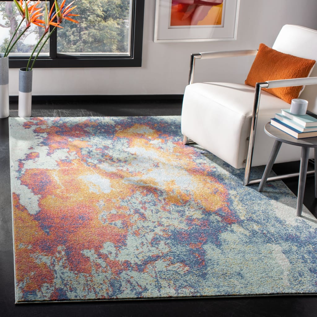 SAFAVIEH Prism Galini Vintage Abstract Rug