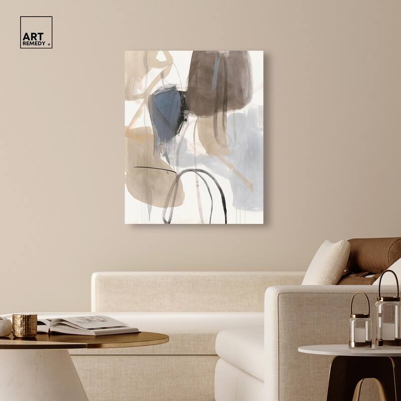 Freeform Movement I Canvas by Art Remedy, Gallery Wrapped