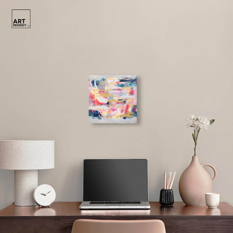 Balipink III Canvas by Art Remedy, Gallery Wrapped