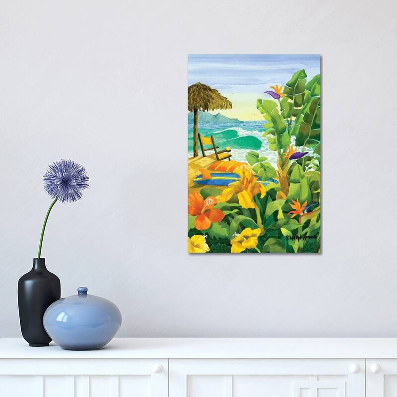 iCanvas "Tropical Holiday" by Robin Wethe Altman Canvas Print - 18x12x1.5