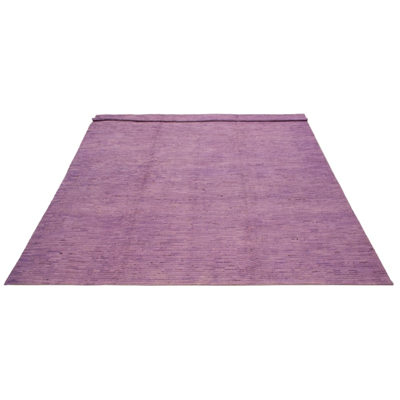 ECARPETGALLERY Hand-knotted Finest Peshawar Ziegler Violet Wool Rug - 10'11 x 13'1