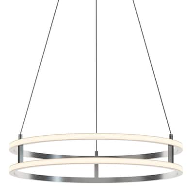 AFX GEMP24LAJUD Gemini 24" Wide LED Ring Chandelier