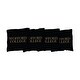 preview thumbnail 1 of 1, Wofford College Terriers Black Cornhole Bags All-Weather Resin Filled