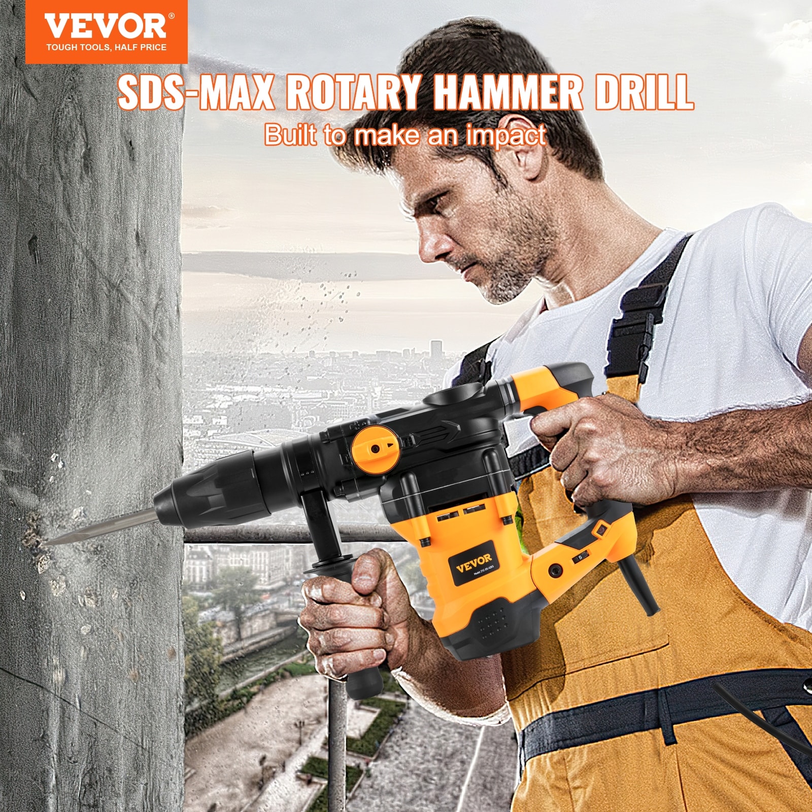 Corded sds top rotary hammer drill